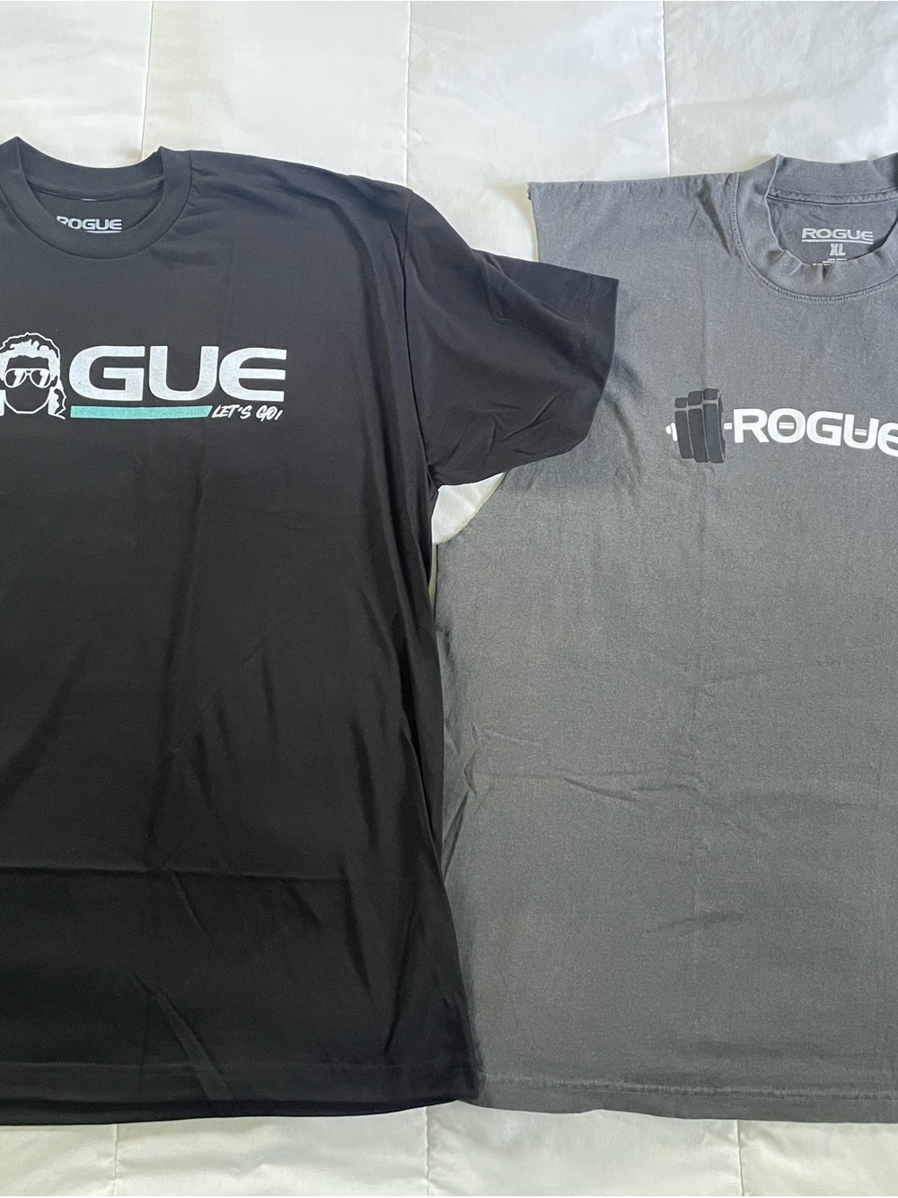 Rogue Men's Black Tee and Gray Tank Combo Pack